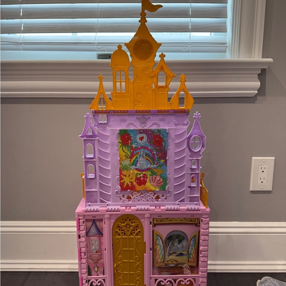 Disney Princess Fold N Go Celebration Castle Playset Toddler Kids Girls - Picture 10 of 10